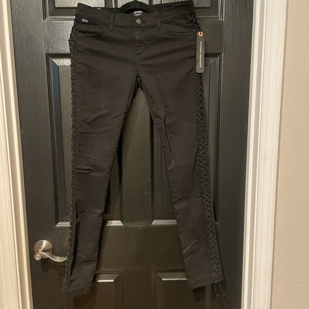 citizens humanity fetish avedon skinny jeans black